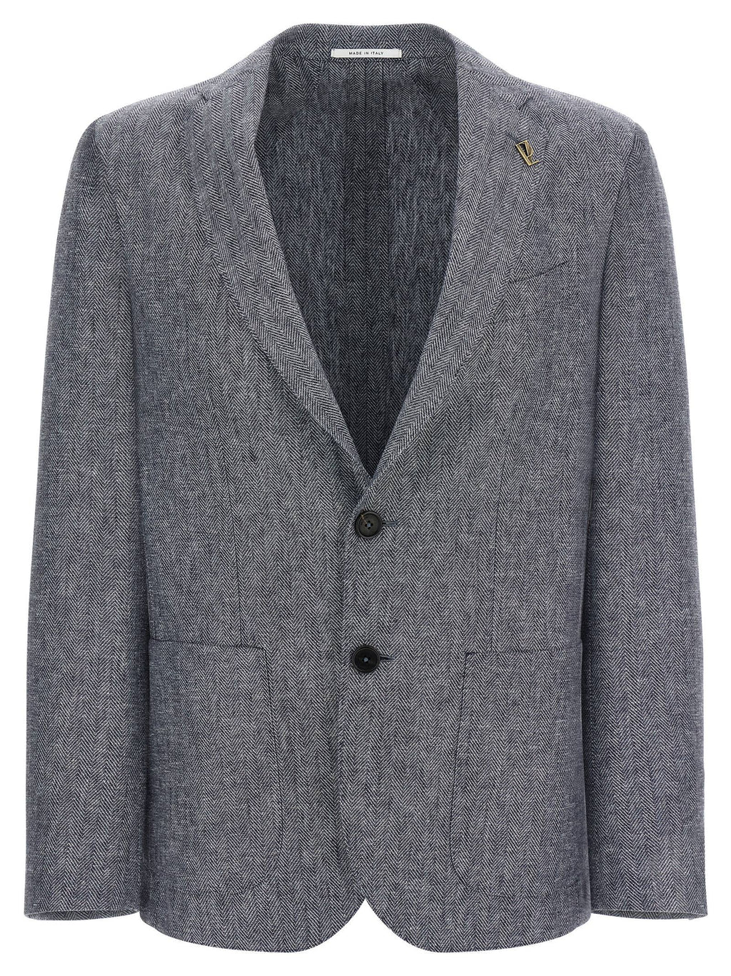 Blue Linen Blazer