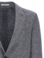 Blue Linen Blazer