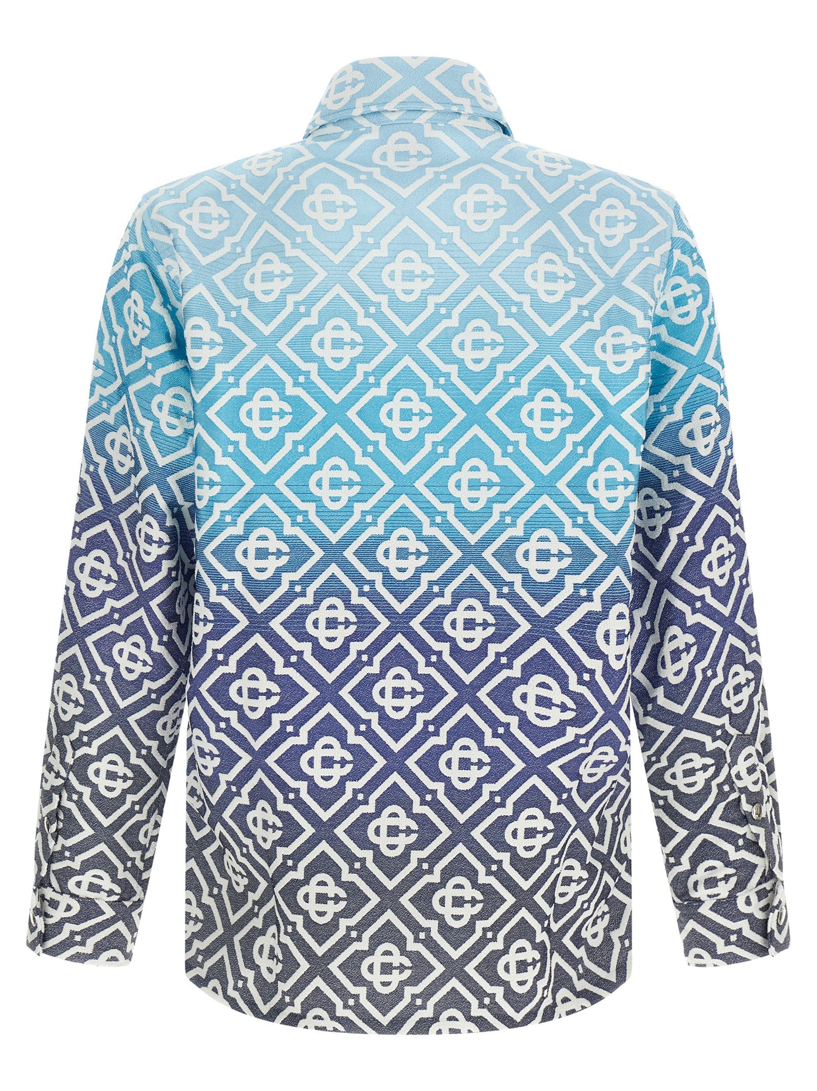 Blue Cotton Shell Jacket