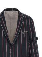 Blue Silk Blazer