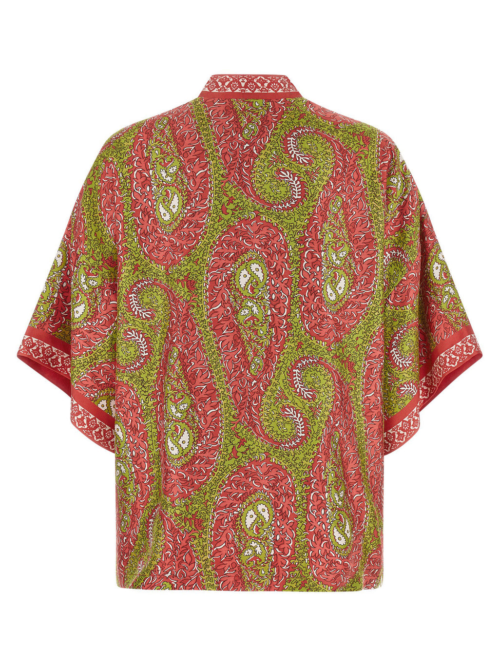 Multicolor Silk Cardigan