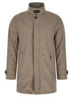 Gray Polyester Shell Jacket
