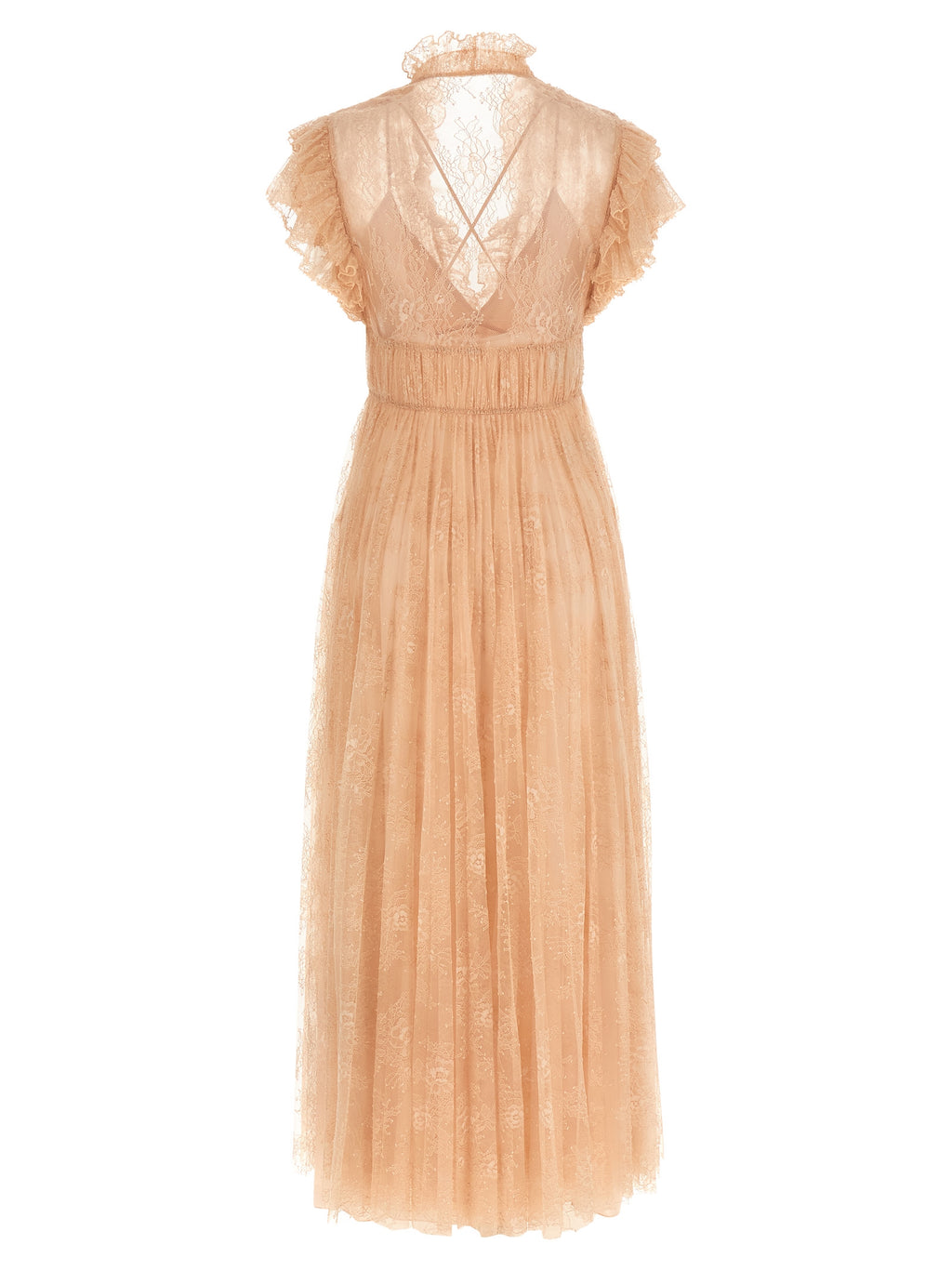 Multicolor Polyamide Long Dress