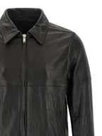 Black Lamb Leather Leather Jacket
