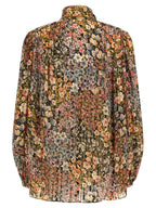 Multicolor Silk Blouse