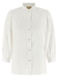 White Cotton Blouse