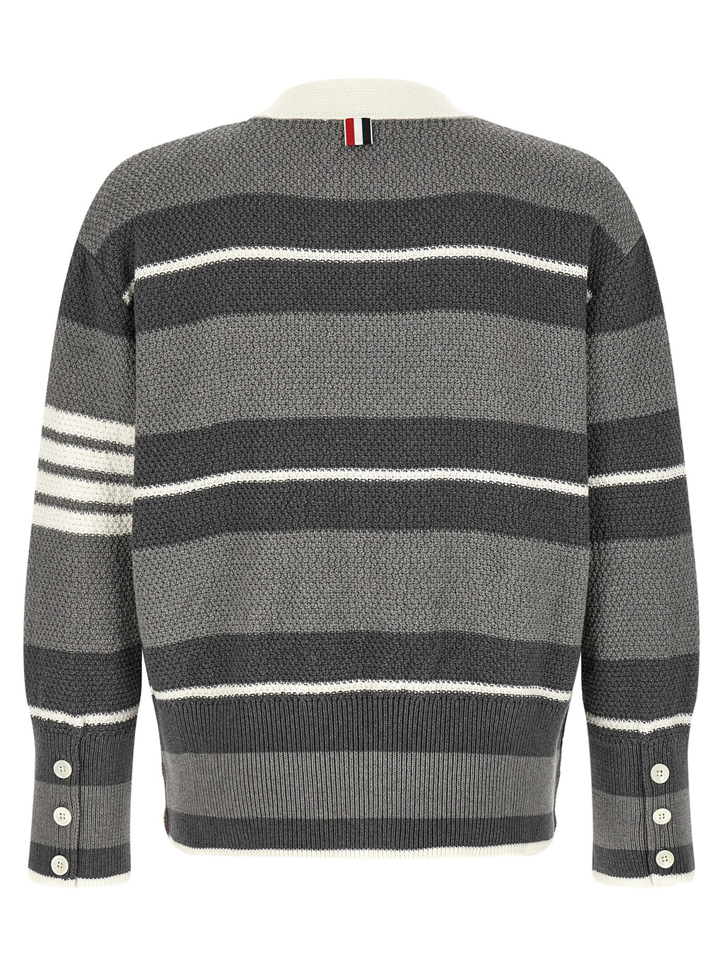 Gray Cotton Cardigan