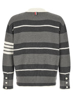 Gray Cotton Cardigan