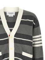 Gray Cotton Cardigan