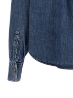 Blue Cotton Blouse