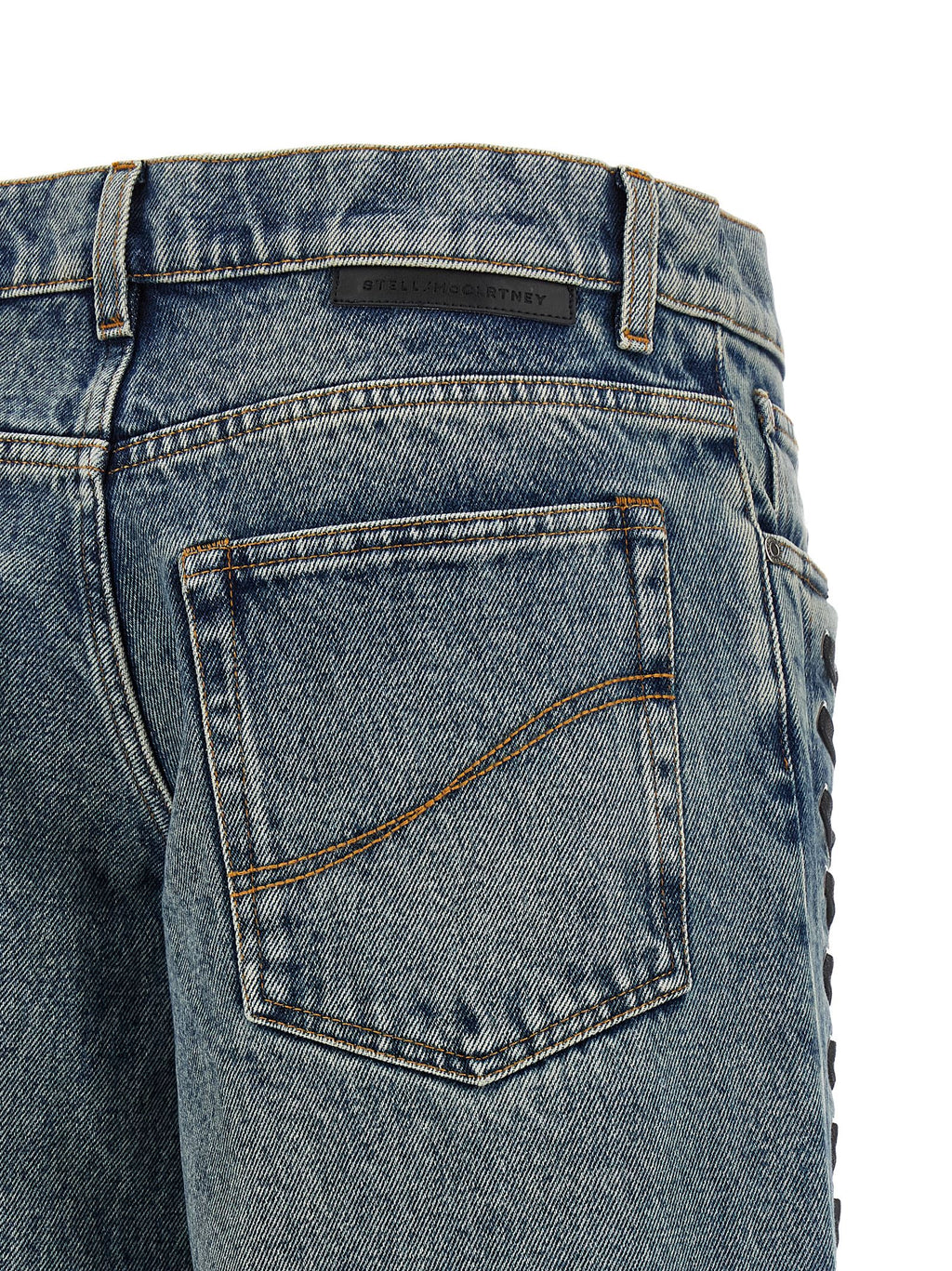 Blue Cotton Jeans Denim