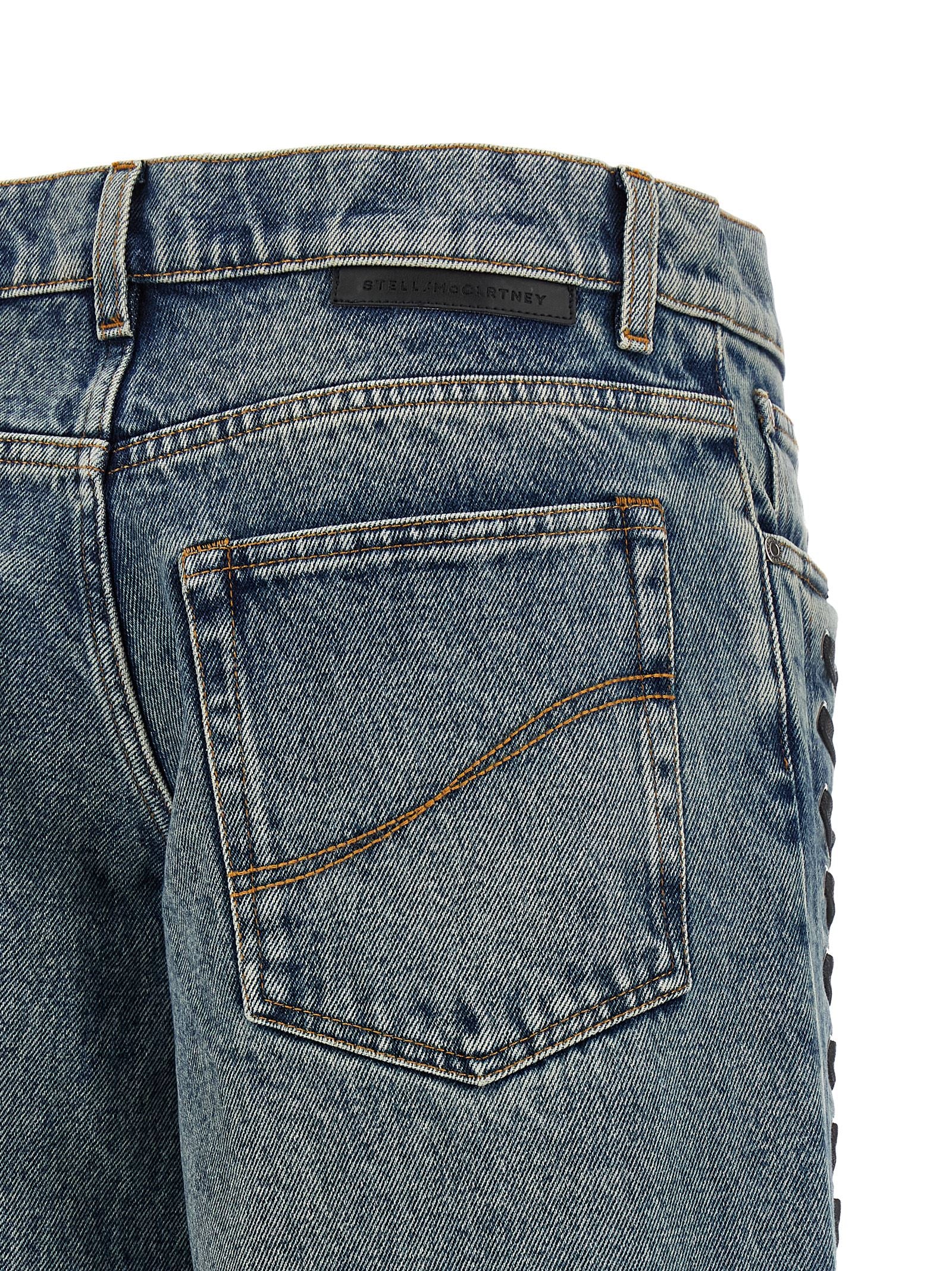 Blue Cotton Jeans Denim
