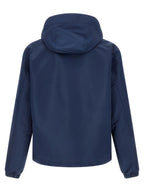 Blue Polyester Shell Jacket