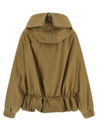 Beige Cotton Shell Jacket