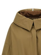 Beige Cotton Shell Jacket