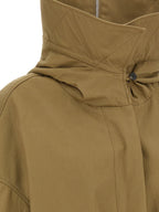Beige Cotton Shell Jacket