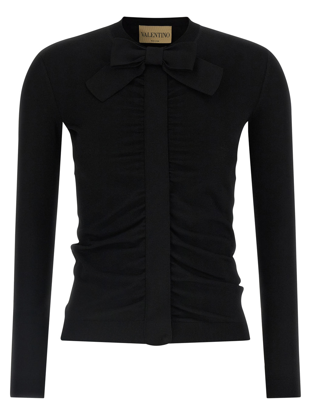 Black Viscose Cardigan