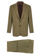 Bicolor Wool Two-Piece Suit