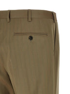 Bicolor Wool Two-Piece Suit