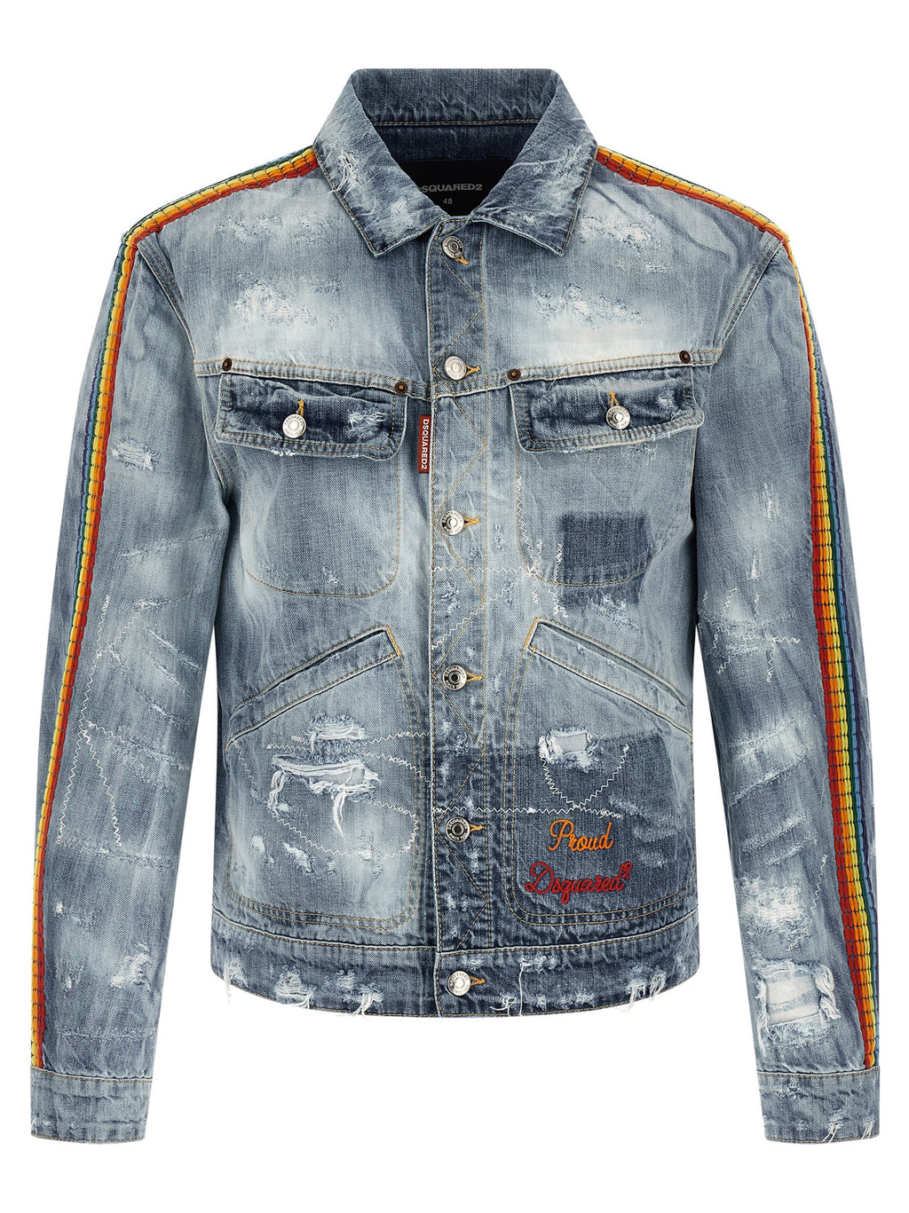Blue Cotton Denim Jacket