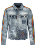 Blue Cotton Denim Jacket