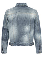 Blue Cotton Denim Jacket