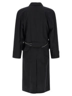 Black Cotton Coat
