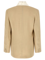 Beige Viscose Blazer
