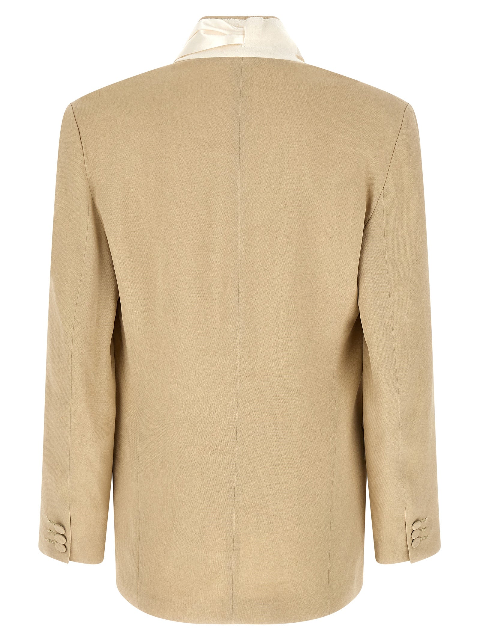 Beige Viscose Blazer