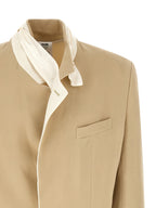 Beige Viscose Blazer