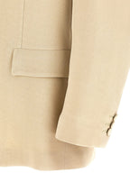 Beige Viscose Blazer