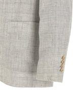Beige Linen Blazer