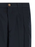 Blue Cotton Chino Pants