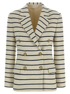 Blue Cotton Blazer
