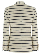 Blue Cotton Blazer