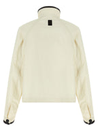 White Linen Full-Length Jacket