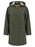 Bicolor Linen Coat