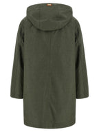 Bicolor Linen Coat
