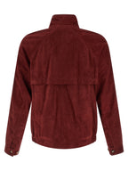 Multicolor Lamb Leather Leather Jacket