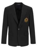 Black Virgin Wool Blazer