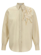 Beige Cotton Blouse