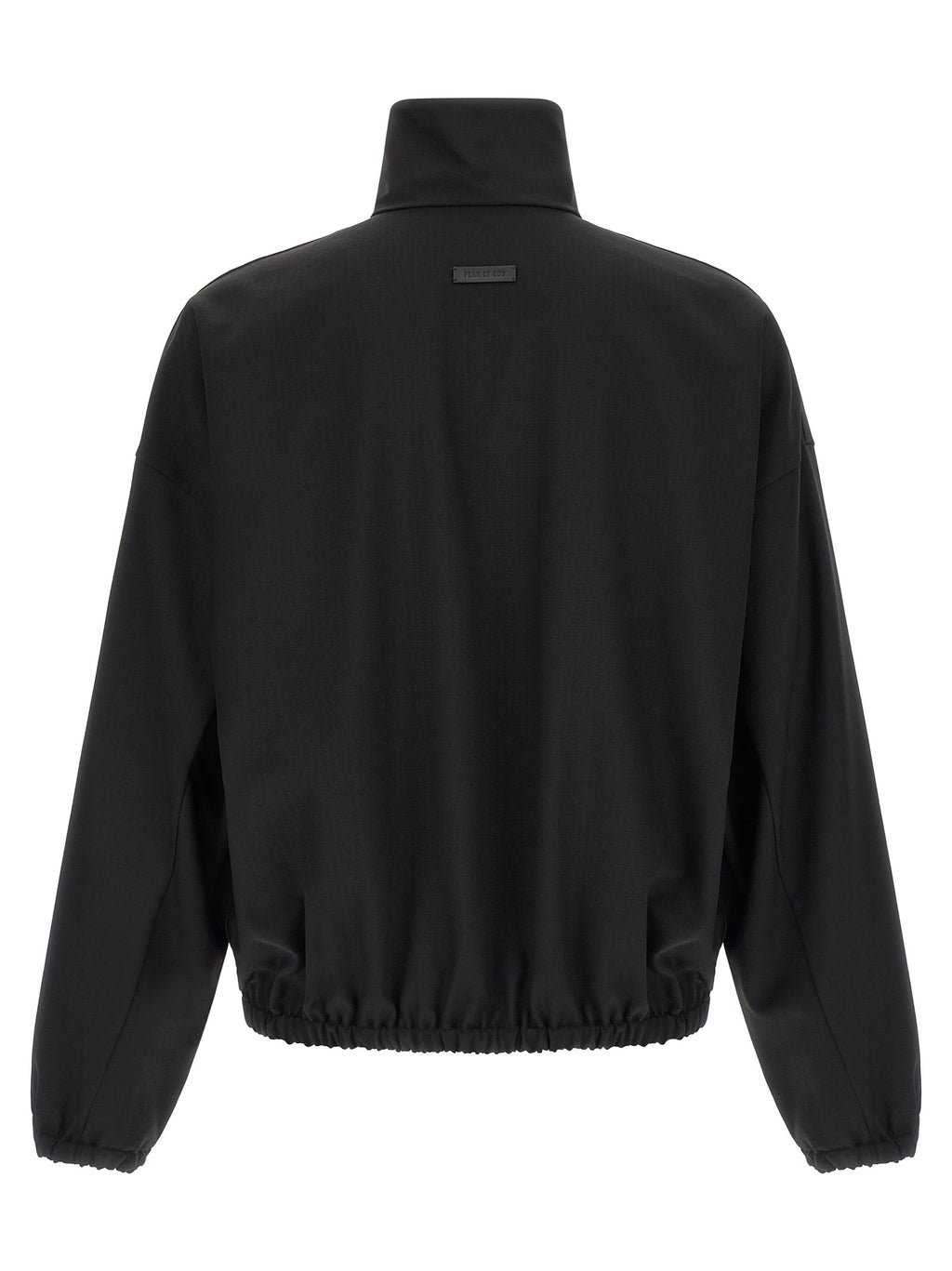 Black Virgin Wool Sweatshirt
