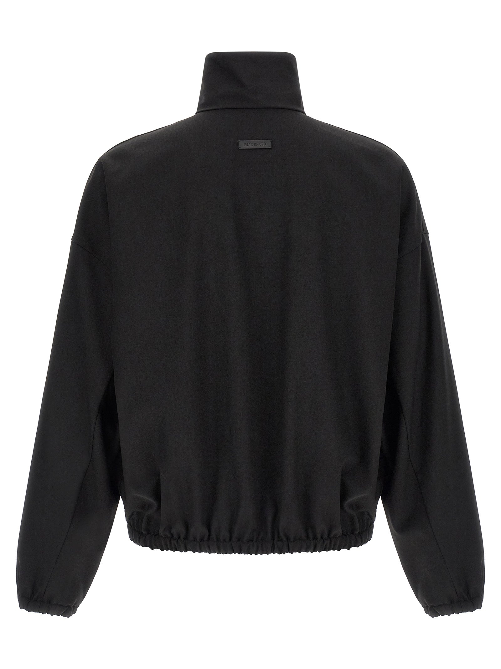 Black Virgin Wool Sweatshirt