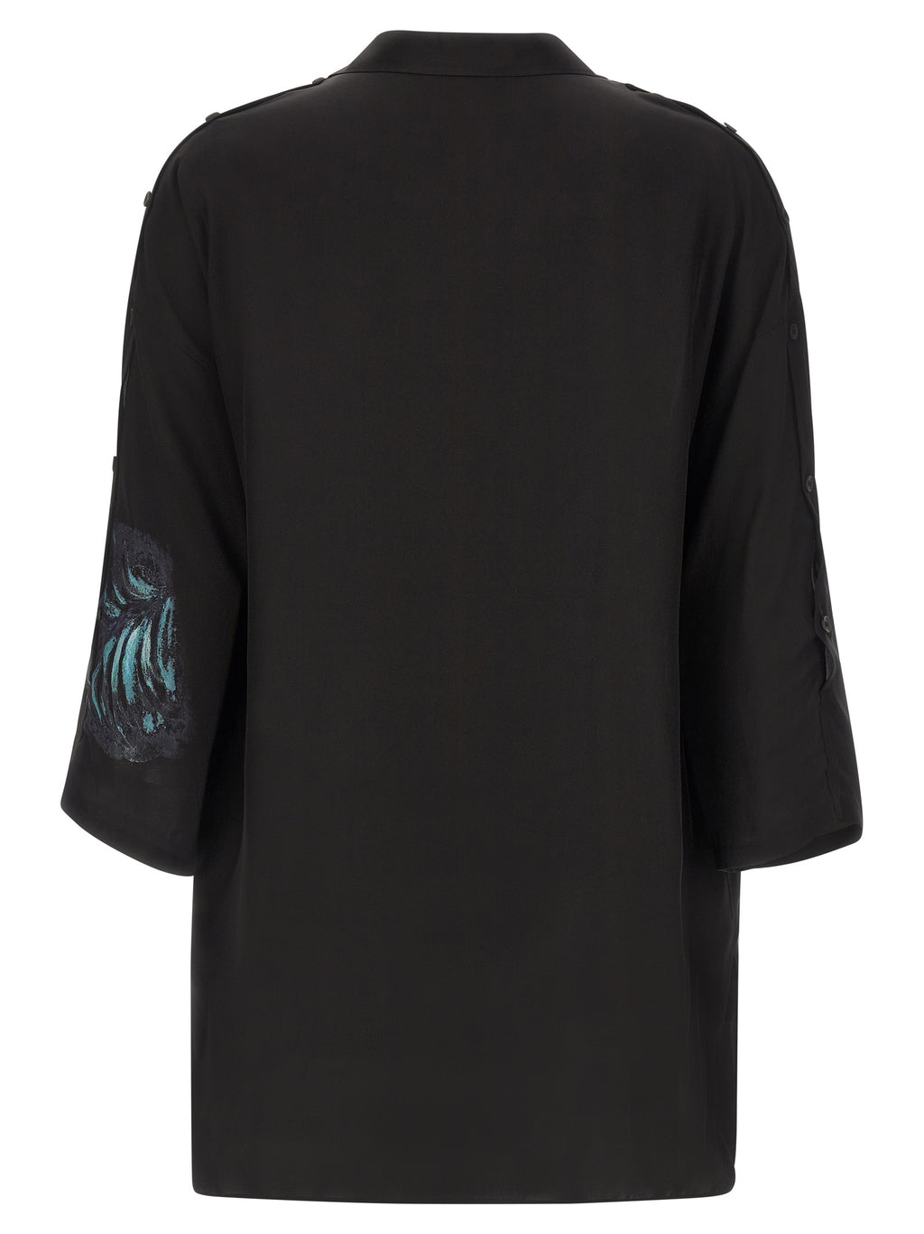 Black Silk Blouse
