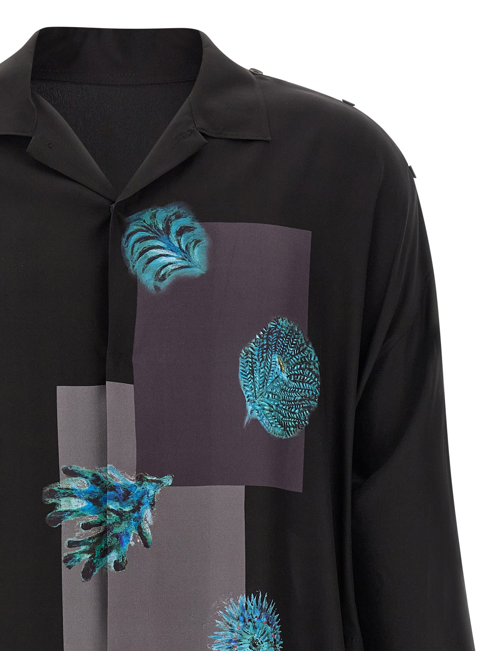 Black Silk Blouse