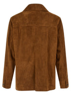 Brown Lamb Leather Leather Jacket