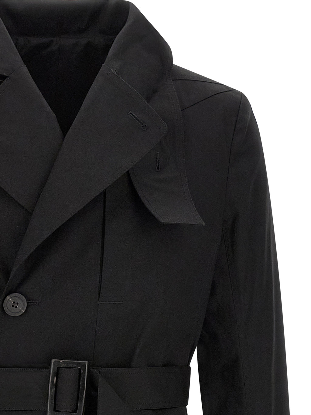Black Cotton Coat