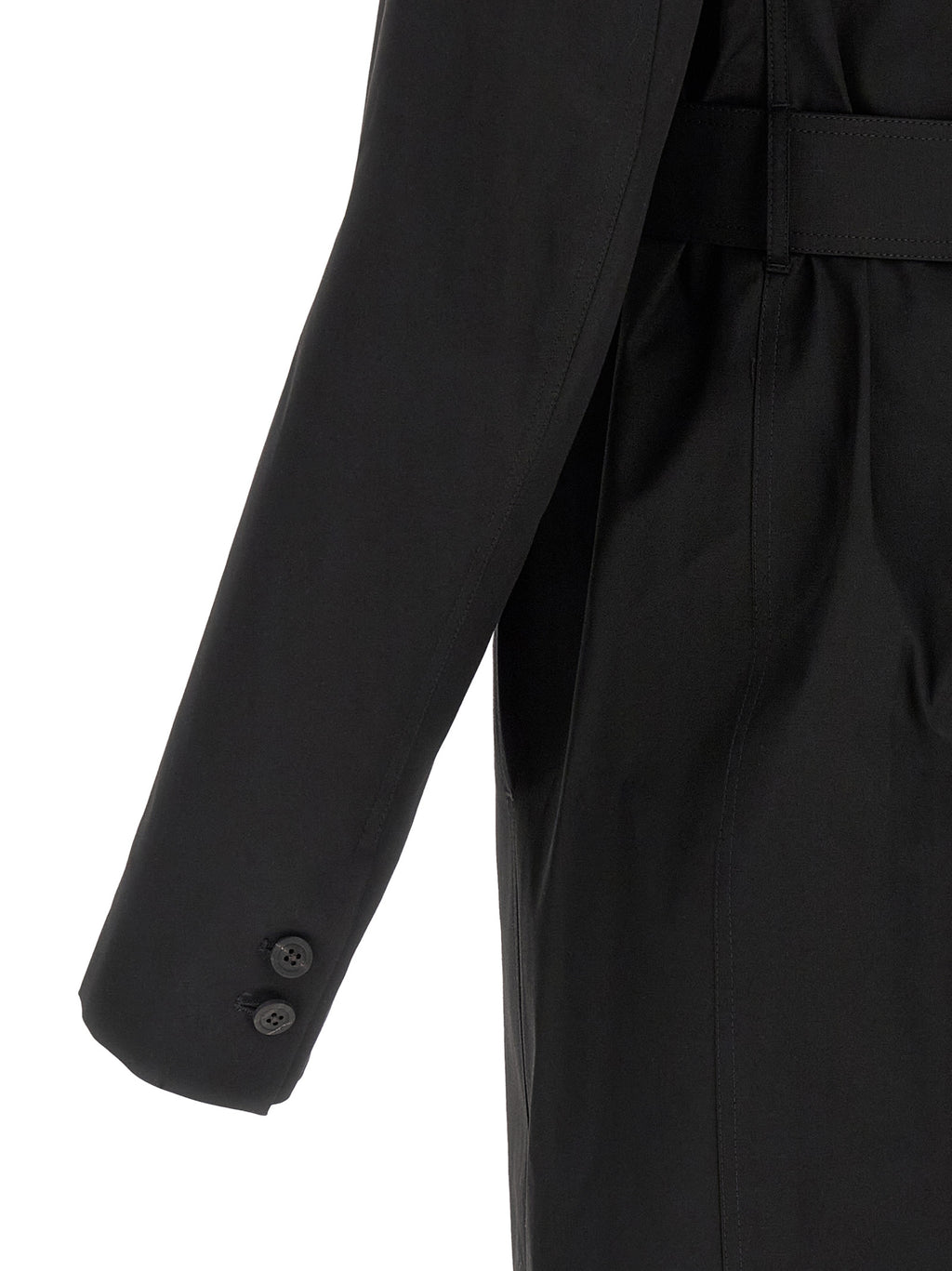 Black Cotton Coat