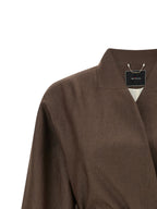 Brown Polyamide Blazer