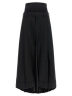 Black Wool Pants